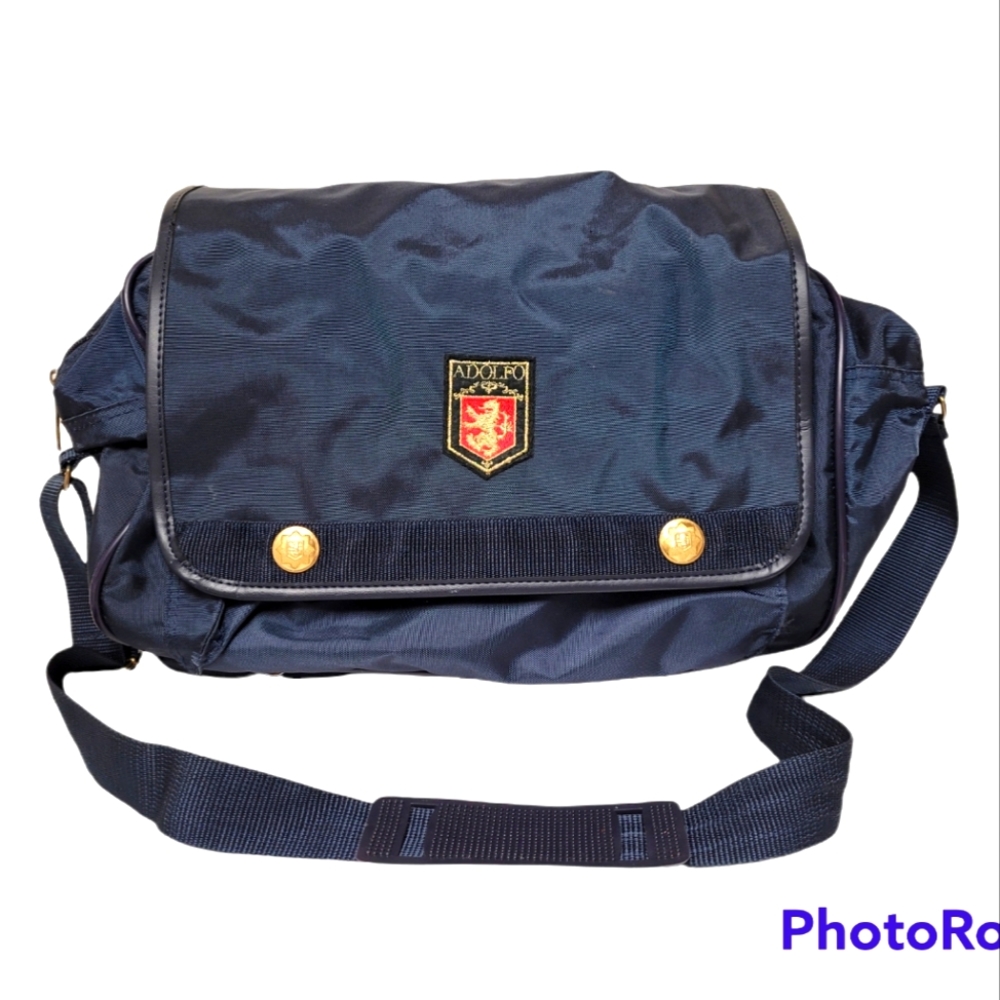 Vintage Adolfo Captain Griffin Bag Travel Luggage